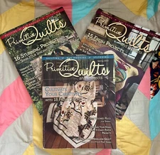 Primative Quilts And Projects Mag Complete with Patterns Spring Summer Fall 2015