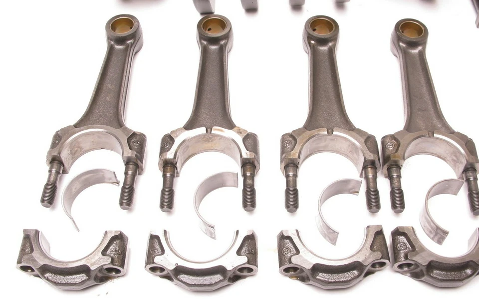 Eixo de manivela do virabrequim BMW K100lt K100rs K100rt com hastes de conexão 11211460972 - Imagem 4 de 4