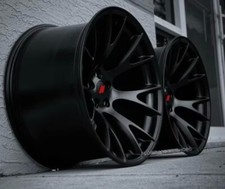 Satin Black Hellcat Wheels 20x11 Set Deep Concave Challengercharger Widebody Satin Black Hellcat Wheels 20x11 Set Deep Concave Challengercharger Widebody
