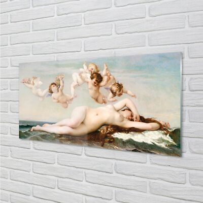 Tulup Acrylglas 140x70 Wandkunst Geburt der Venus