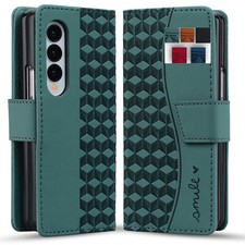 Leather Shockproof Flip Wallet Holder Phone Case Cover For Samsung Galaxy ZFold5