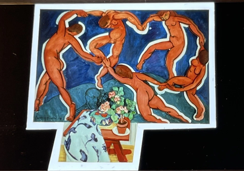 Larry Rivers "Matisse & The Dance" 35 mm Diapositiva a color. Pop Art Foto 2 de 3