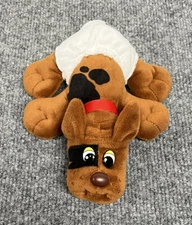 Tonka Pound Puppy Puppies Dog 8" Plush Stuffed Animal Brown Black Spots