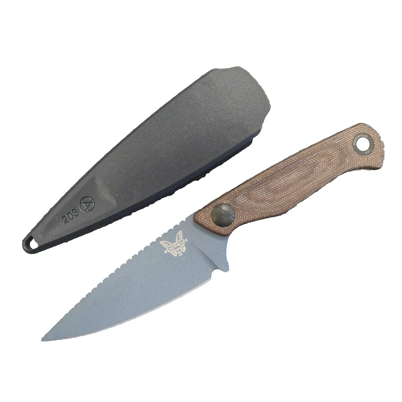 Benchmade Spear Point Plain Collectible Modern Fixed Blade Knives