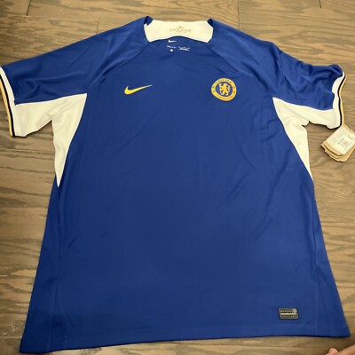 NWT Nike Mens Chelsea FC Raheem Sterling #7 2023 Home Replica