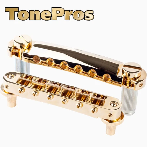 NEW Tonepros LPM04 Standard Tunematic Bridge and Tailpiece Set - GOLD