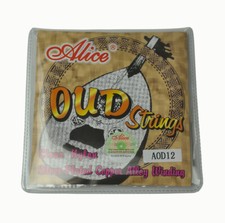 1Set Alice OUD Strings UD Strings Clear Nylon Silver-Plated Copper Alloy AOD12
