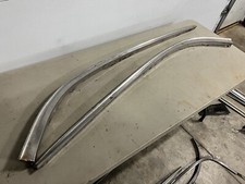 1956 1957 Chevy 4 Door Hardtop Roof Rail Stainless Trim Gm Original Pair 1956 1957 Chevy 4 Door Hardtop Roof Rail Stainless Trim Gm Original Pair