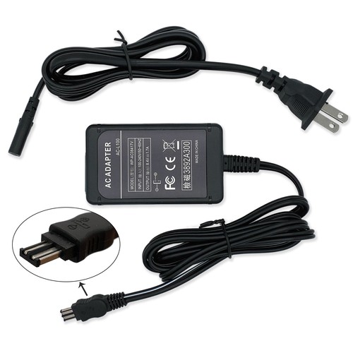 AC Power Adapter Charger Cord For Sony HandyCam DCRHC14E DCRDVD201