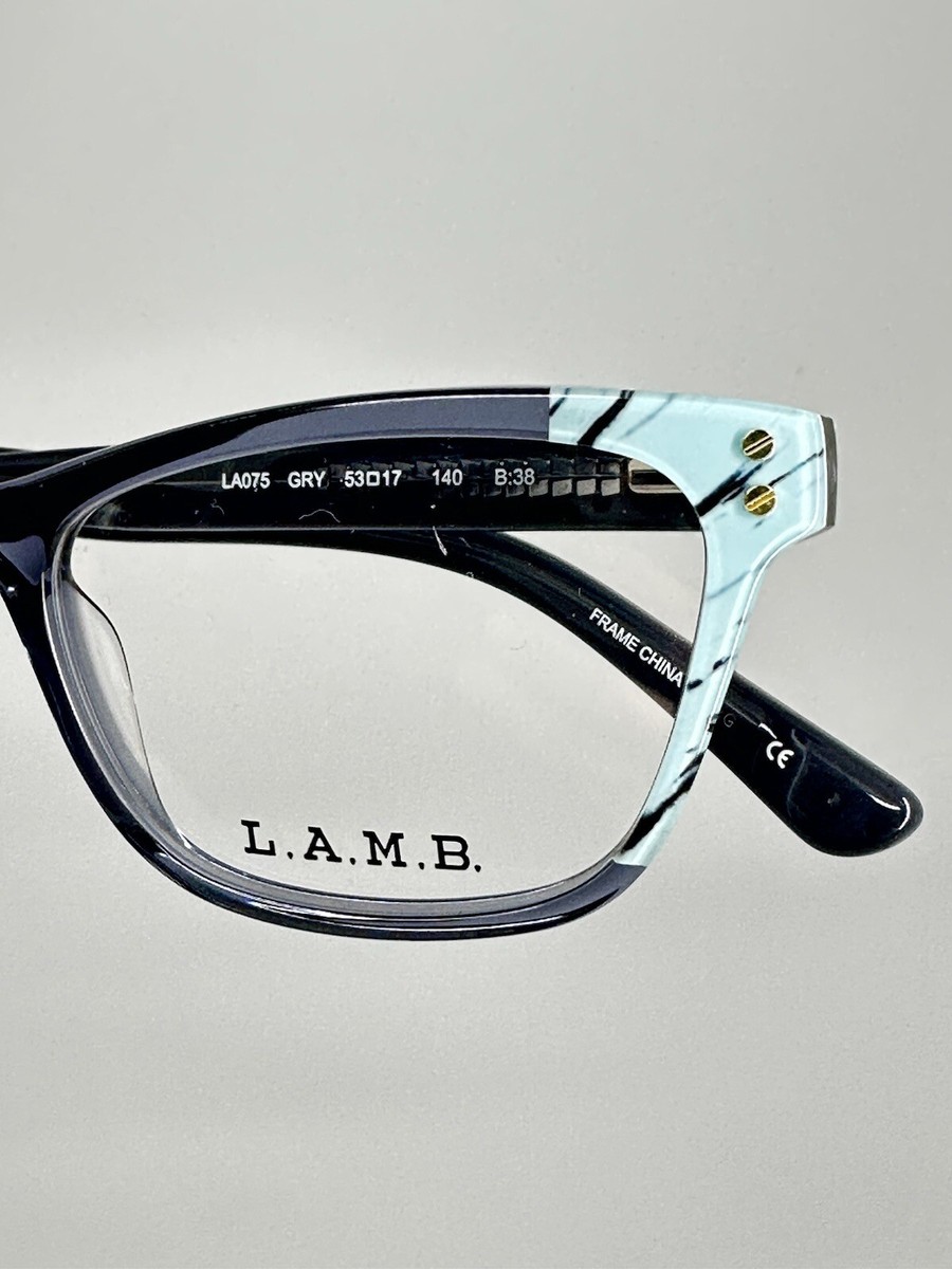 L.A.M.B La075 Gry Grey Authentic Eyeglasses 53-17-140 s-l400.jpg main image 3