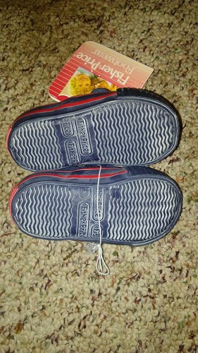 Vintage 1990 Fisher Price Baby Shoes Size 3 - Picture 6 of 8