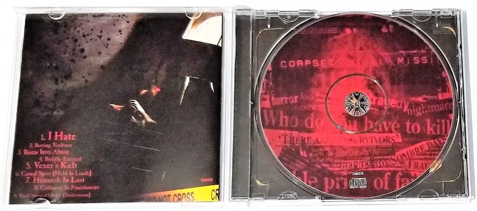 Handful Of Hate ViceCrown CD 2003 Code 666  DADC Press Italian Black Metal Foto 3 de 4