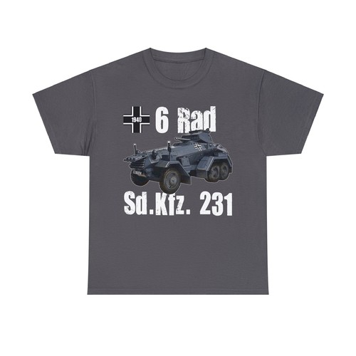 Sd.kfz. 231 6 Rad T-Shirt WWII German Armored Car Version 1 - Picture 38 of 49