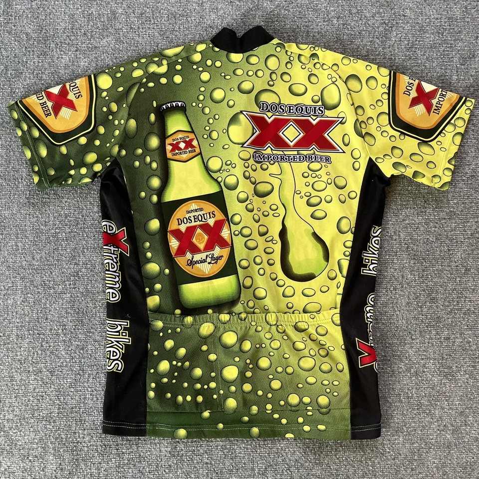 Dos Equisetum Jersey Mens Large Cycling Shirt  Too Beer Cerveza Extreme Bike - Image 3 of 4