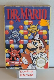 Nintendo NES // Dr. Mario + OVP // dt. PAL B CIB  C4027