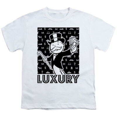 Monopoly Kids T-Shirt Luxury White Tee