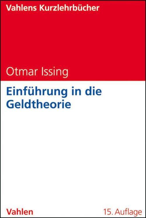 Thumbnail - Einführung In Die Geldtheorie | Otmar Issing | Taschenbuch | Ix |