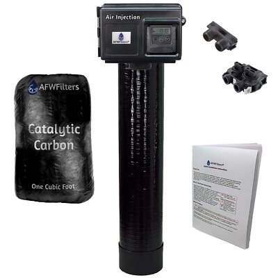 AFWFilters AIG10 Air Injection Gold Iron, Manganese, Hydrogen Sulfide Filter...