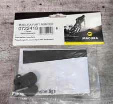 New Magura Performance Disc Brake Pads Louise '07 0722418 Black 1 Pair