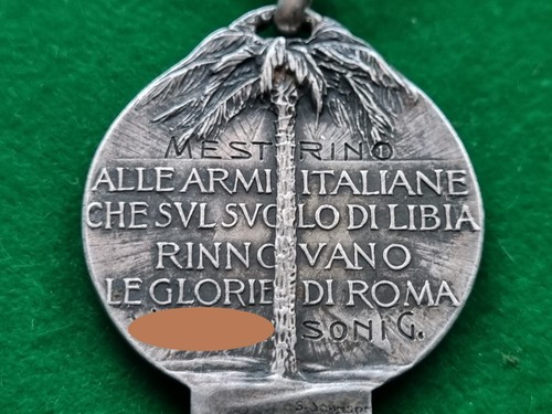 MEDAGLIA ARG GUERRA LIBIA 1911/1912 INCISIONE NOMINATIVA MILITARE MESTRE VENEZIA - Foto 11 di 22