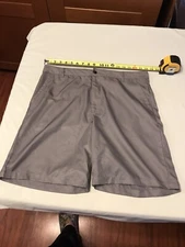 Tour Max Men’s FF Golf Shorts 36 Gray Polyester