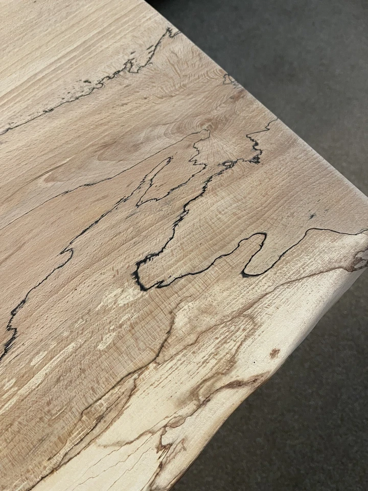 Chestnut Table Top / Desk Top, Handmade Live Edge Slab, Desk, Coffee Table - Image 4 of 4