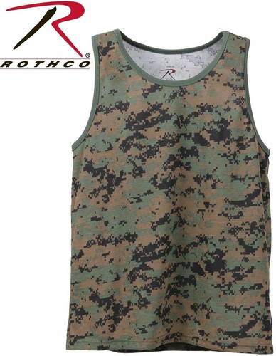 Prendas sin mangas camufladas y sólidas tácticas militares sin mangas calidad militar ROTHCO O FOX - Imagen 28 de 168