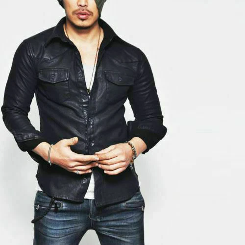 Men's NEW Leather Shirt 100% Genuine Lambskin Slim Fit Basic Stylish Black shirt
Opens in a new wind