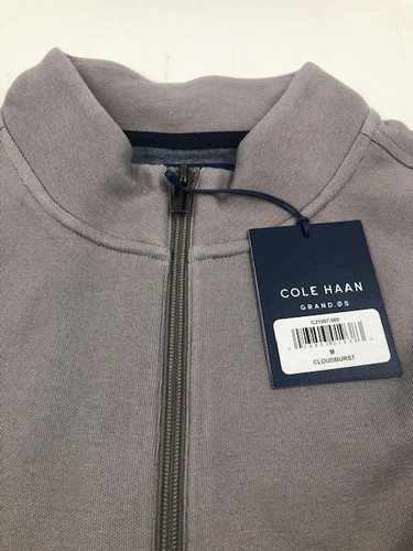COLE HAAN MENS CYCLING JACKET FULL ZIP - Picture 2 of 2