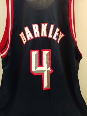 Charles Barkley HOUSTON ROCKETS AUTHENTIC CHAMPION Vintage