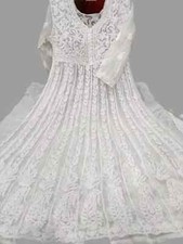 Holi Festival Anarkali Bollywood Georgette Ethnic Kurta For Girls And Women