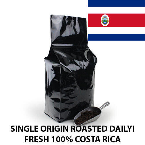 2, 5, 10 LB COSTA RICA CAFÉ TOSTADO FRESCO GRANO ENTERO, MOLIDO - ARÁBICA - Imagen 1 de 49