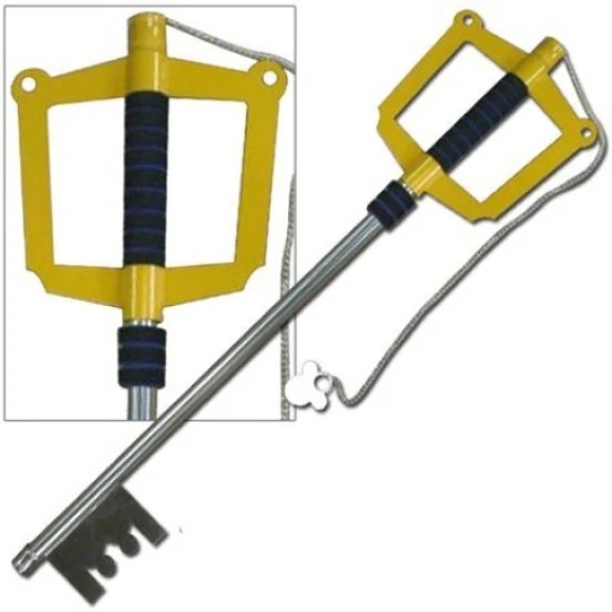 Key Blade Kingdom of Hearts Sora Key Blade - Disney - Cosplay - Espada - Anime - Imagem 2 de 4