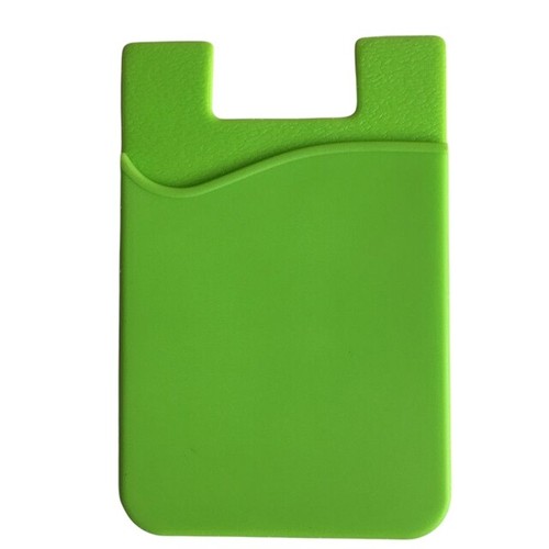 Étui portefeuille poche universel silicone élastique double autocollant porte-carte - Photo 4 sur 15