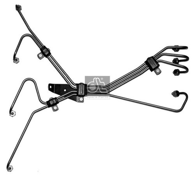 #ad #ad High pressure Pipe Set injection system DT Spare Parts 4.90634 $120.73
