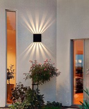 Outdoor/Indoor Lighting 6W LED Wall Sconce Light Waterproof Up/Down Lamp Bedroom