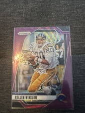2024 Panini Prizm - Kellen Winslow #164 Purple Wave Prizm /99