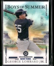 2025 Panini Boys of Summer #68 George Lombard Jr. #/249