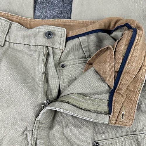 Duluth Trading Co Mens 38x32 (Fits 36x32) Flex Canvas Fire Hose Cargo Pants Tan - Picture 12 of 15