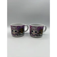 LOL Surprise Coffee Mug Tea Cup Doll Characters Set of 2 Accessories