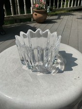 Vintage ORREFORS Signed Swedish Crystal Bowl