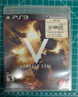 Armored Core V (Sony PlayStation 3, 2012) with Manual