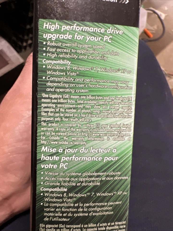 Toshiba 256GB SSD, Internal Solid State Drive, Q Series Pro, HDTS325XZSTA, NEW - Image 4 of 4