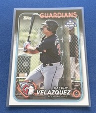 2024 Topps Pro Debut #PD-137 Ralphy Velazquez ACL Guardians