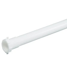 1-1/2" X 12" Pvc Extension Tube White PVC 1-1/2 x 12" 51068 Drain Repair New 55