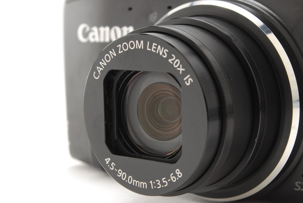 Canon PowerShot SX280 HS 12.1MP Digital Camera - Black for