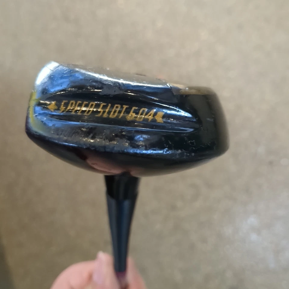 Club de madera vintage Ben Hogan ranura de 3 velocidades mano derecha eje de acero 43" Dura-ply Foto 4 de 4
