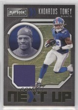 2021 Panini Playbook Next Up Jerseys Kadarius Toney #NXT-KTO l4k