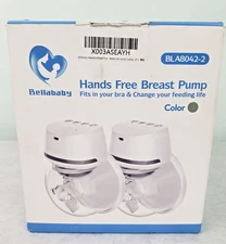 BELLABABY Wearable Breast Pump 2 Pumps Hands Free BLA8040-2
