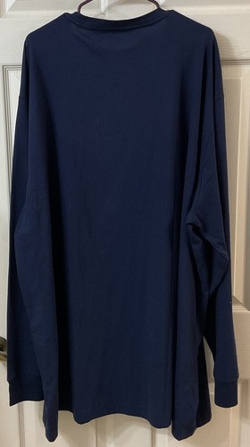 Polo Ralph Lauren uomo 3XLT girocollo nuova con etichette manica lunga logo blu prezzo al pubblico consigliato $85 - Foto 8 di 10